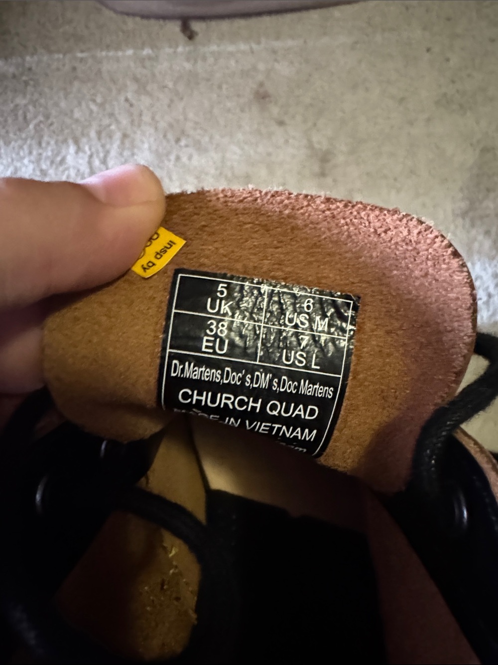 Doc Marten Church Quads - Picture 2 of 2